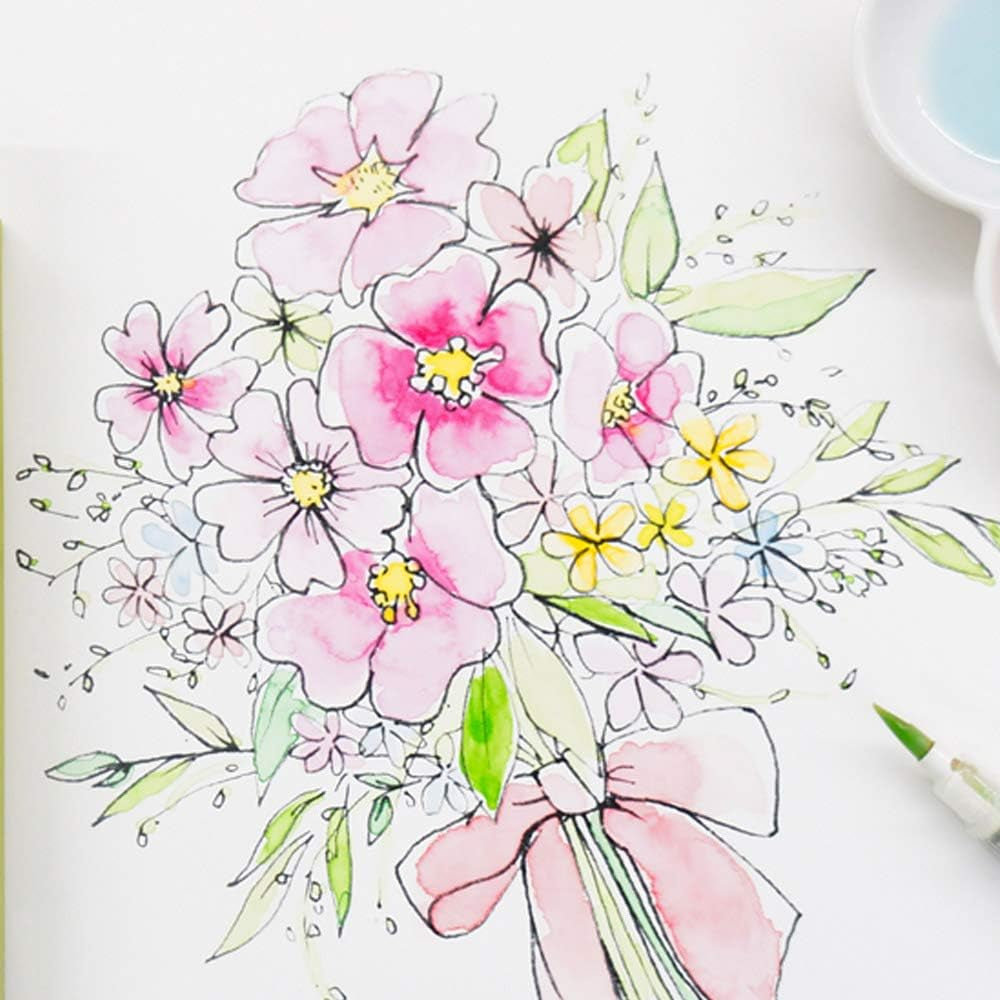 GANSAI TAMBI 18 Colors Set, Watercolor Paint Set, Professional-Quality for Artists and Crafters, Ap-Certified, for Adult, Made in Japan