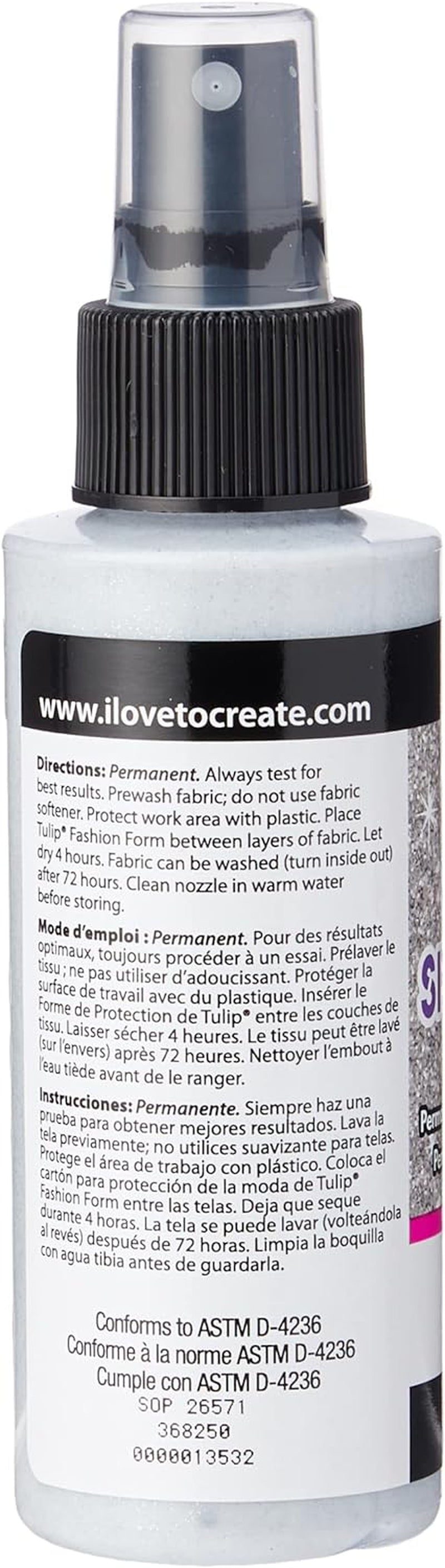 Fabric Spray 26571 SOP 4Oz Sparkling Star, 4 Fl Oz (Pack of 1), as Detailed