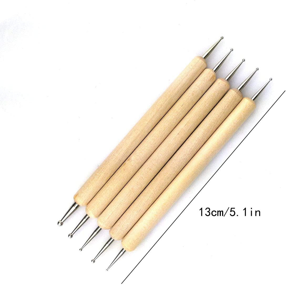 20Pcs Silicone Clay Sculpting Tool Clay Shaping Modeling Wipe Out Tools, Modeling Dotting Tool Pottery Clay Sculpture Carving Tools