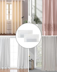 20PCS Covered Drapery Weights, Curtain Weights Bottom, Iron Drapery Weights Window Fabric Curtain Pendant Weights Accessories for Home Room Hotel Curtains Tablecloth Flags (17G Each)