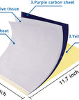 Tattoo Transfer Paper - 40 PCS Tattoo Stencil Paper, 4 Layers 8.5" X 11" A4 Size Tattoo Thermal Stencil Paper for Tattoo Transfer Kit Tattoo Supplies