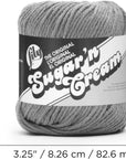 Sugar 'N Cream the Original Solid Yarn, 2.5Oz, Medium 4 Gauge, 100% Cotton - Blue - Machine Wash & Dry