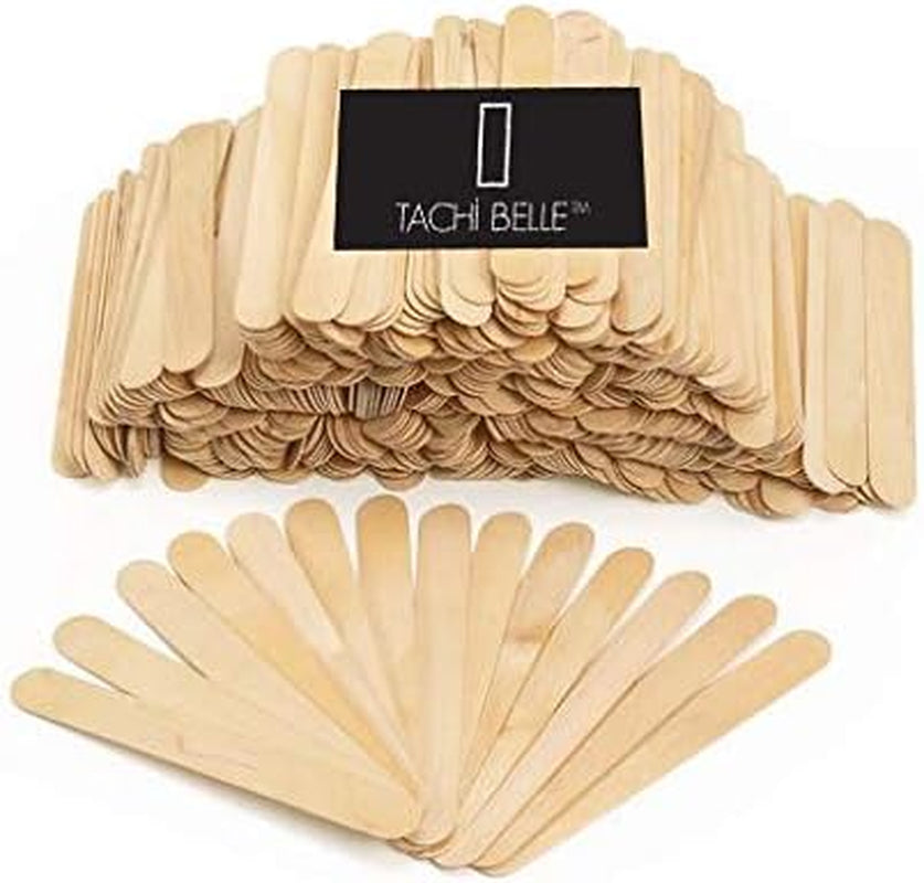 100 Piece Jumbo Craft Sticks, Premium Wood for Building, Mixing, and Creating Craft Projects