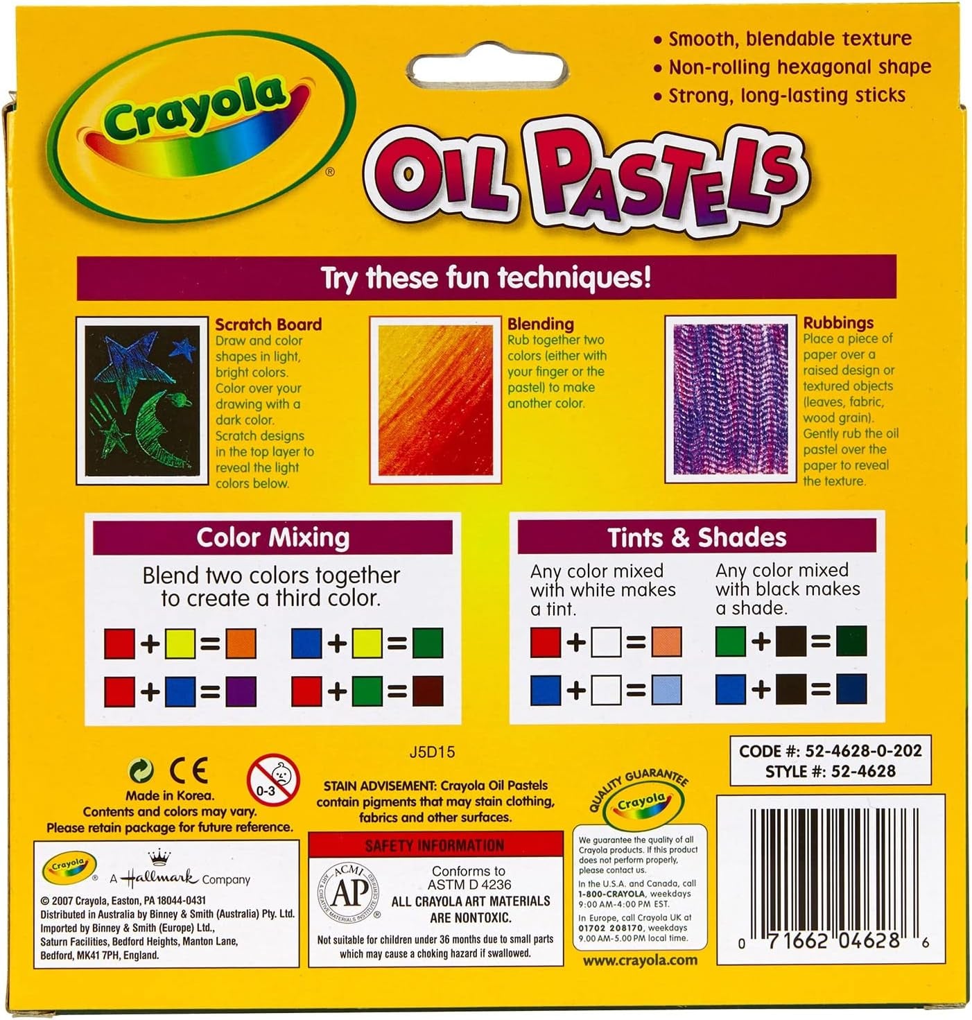 Oil Pastels, School Supplies, Kids Indoor Activities at Home, 28 Assorted Colors