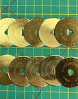 Titanium Coated Rotary Cutter Blades 45Mm 10 Pack Replacement Blades Quilting Scrapbooking Sewing Arts Crafts,Sharp and Durable