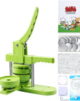Button Maker Machine 58Mm - (3Rd Gen) Installation-Free 58Mm(2.25In) DIY Pin Badge Button Maker Press Machine Badge Punch Press with Free 100Pcs Button Parts&Pictures&Circle Cutter&Magic Book