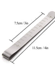 Sewing Clips Set of 20 Stainless Steel Hemming Clips 3 Inches Measurement Ruler