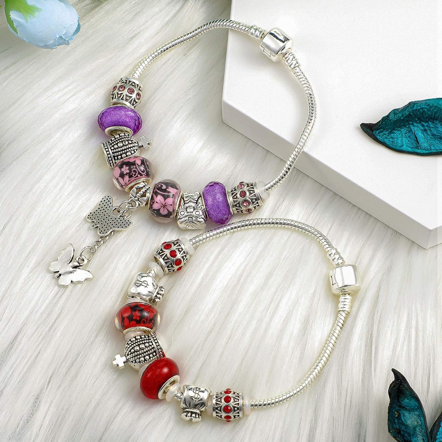 300 Pieces Silicone Rubber Stopper Rings Clear Rubber O Rings Rubber Spacer Beads Rings for Bracelet Necklace DIY Jewelry Making Accessories