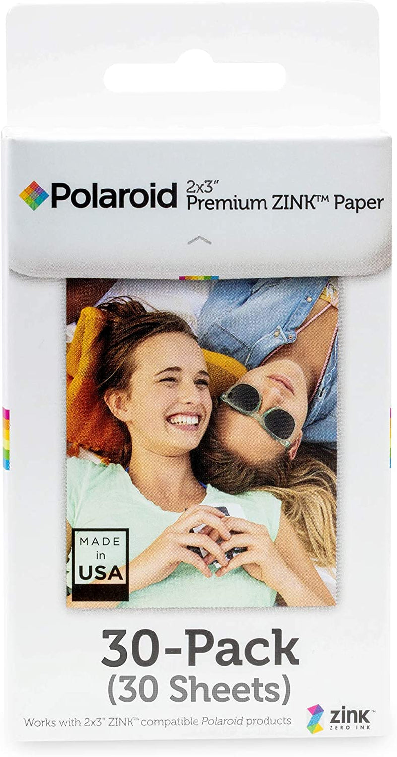 2&quot;X3&quot; Premium Instant Photo Paper (50 Pack) Compatible with Polaroid Snap, Snap Touch, Zip and Mint Cameras and Printers, 50 Count (Pack of 1)