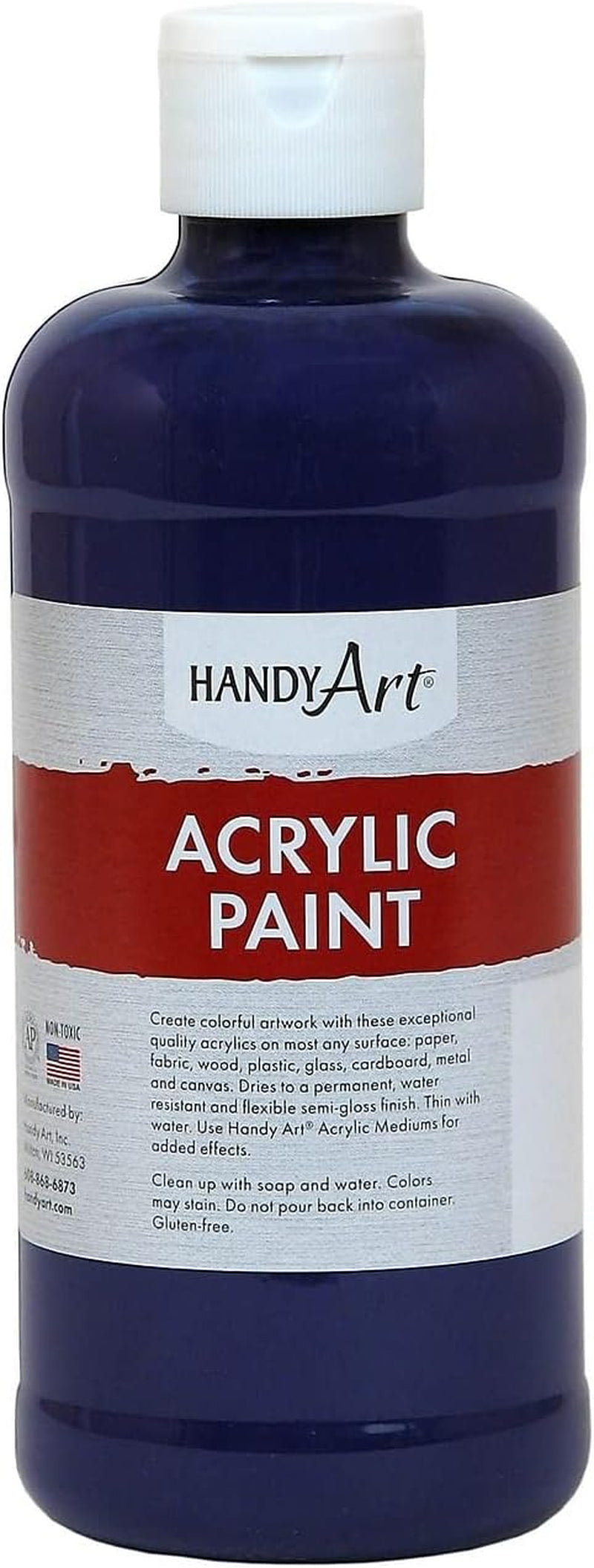 Student Acrylic Paint 16 Ounce, Metallic Gold