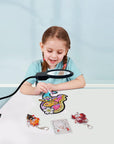 5D Diamond Painting Tools, LED Light with Magnifiers for Diamond Painting, 4X & 6X Magnifier LED Light with Clip and Flexible Neck, 5D Diamond Painting and Cross Stitch Tool Accessory Magnifier Lamp