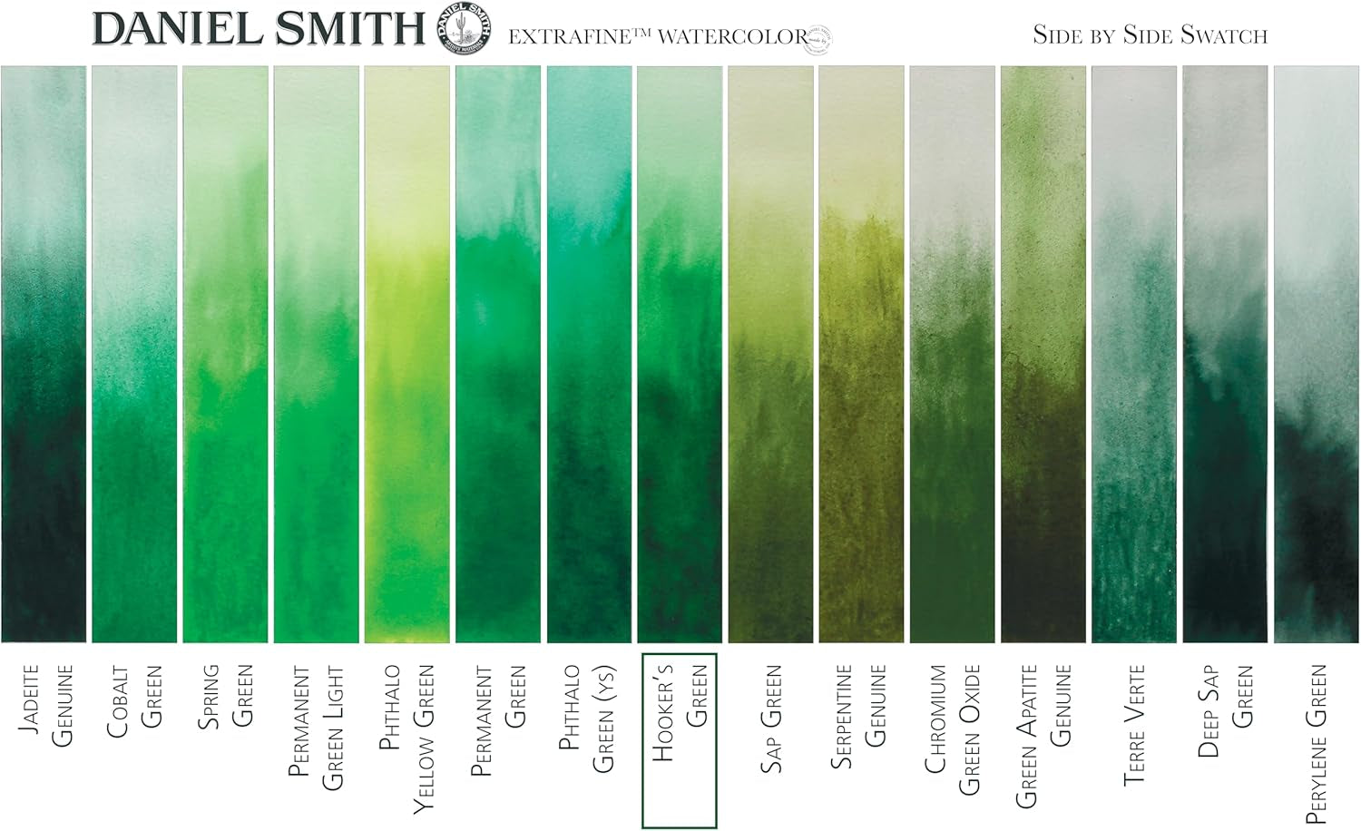 284600042 , Hooker'S Green Extra Fine Watercolor 15Ml Paint Tube, 0.5 Fl Oz (Pack of 1)