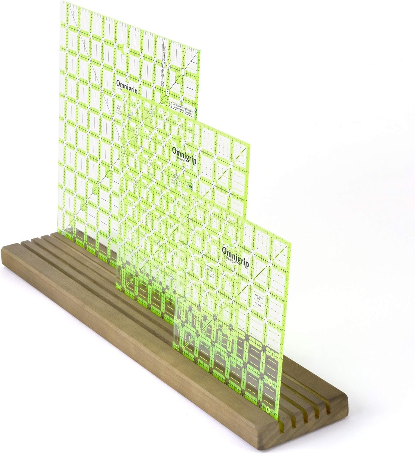 Wooden Ruler Rack, Regular,Brown