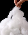 250G/8.8Oz Premium Polyester Fiber,White,Doll or Pillow Stuffing