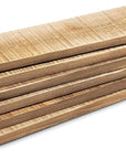 6 Pack Rustic Style Weathered Reclaimed Wood Bundle Perfect for Homemade Shelves, DIY Projects and Home Decor