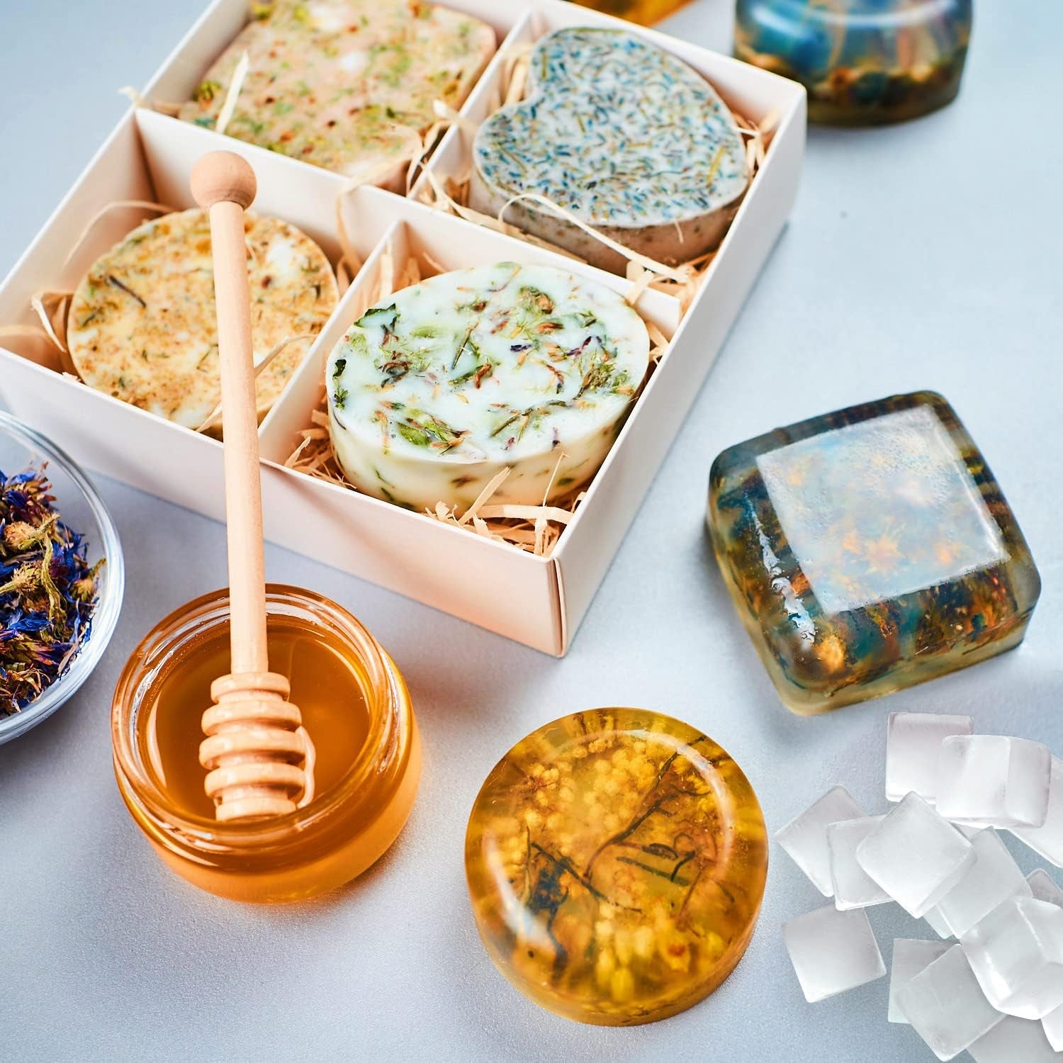 Glycerin Melt and Pour Soap Base - Soap Base for Soap Making Melt and Pour – Organic Clear Glycerin Soap Base - Soap Making Supplies - 2 Lb Soap Melt and Pour Base