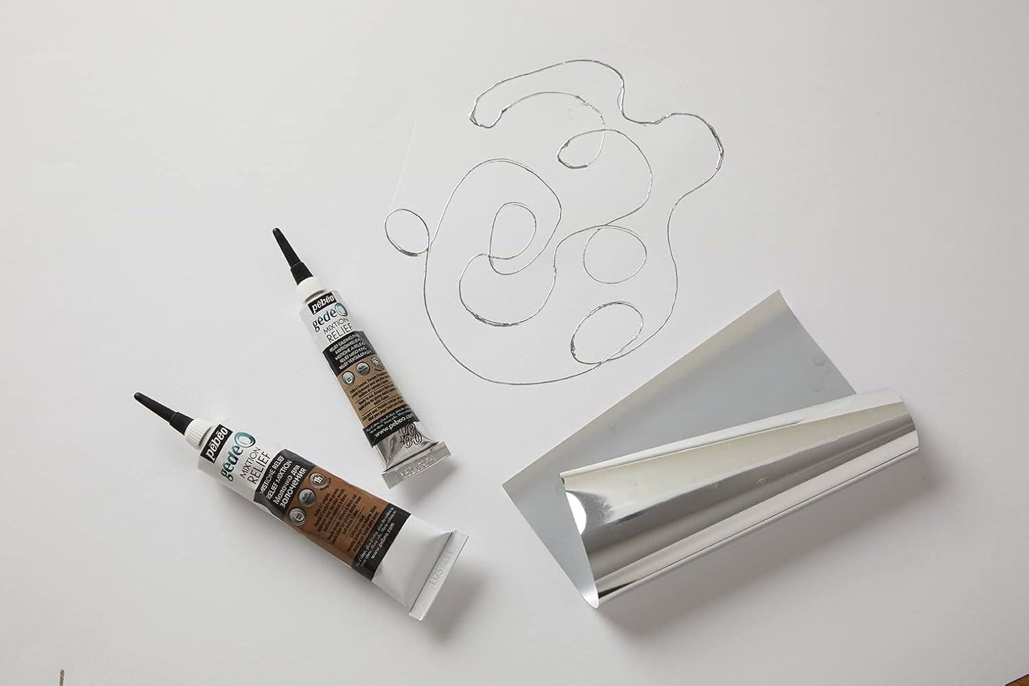 Gedeo Mixtion Relief Gilding Paste, 37 Ml Tube, Transparent