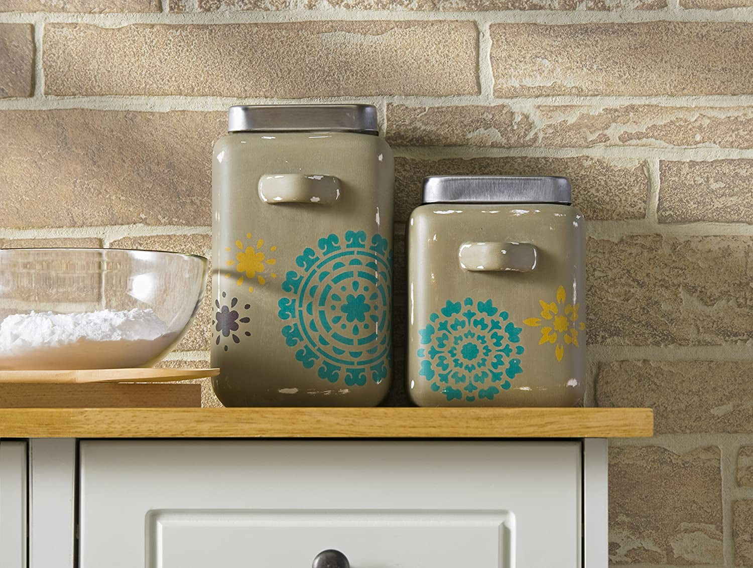 Home Decor Chalk Furniture & Craft Paint in Assorted Colors, 8 Ounce, Clear Wax