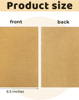 200 Sheets Brown Kraft Cardstocks, Letter Size Thick Paper Cover Card Stock Printer Paper for Craft Scrapbooking, DIY Cards Making, 8.5" X 11" (Brown)