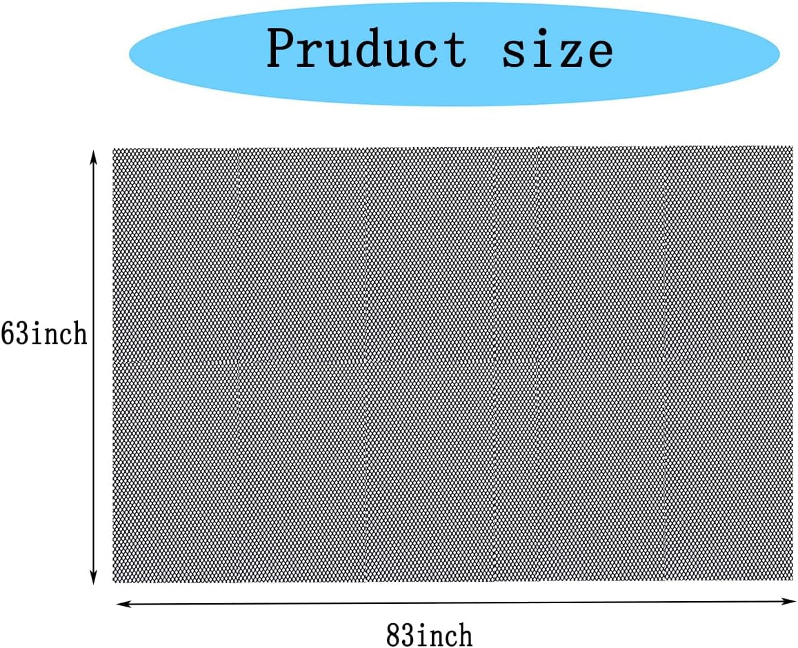 63X83 INCH Black Mesh Fabric, Nylon Netting Fabric for Sewing, Backpack Pocket, Mesh Bag, Netting Clothes