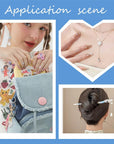Teardrop Pearl Pendants Pearl Pendant Connectors Oval Pearl Beads White Imitation Pearl Pendants