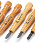 Power Grip Carving Tools, 7 Piece Set (Japan Import)
