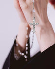 100Pcs Antique Silver Plated Cross Charms Pendant DIY Bracelets Necklace Jewelry Making Craft Wholesale 37Mmx21Mm(A282)