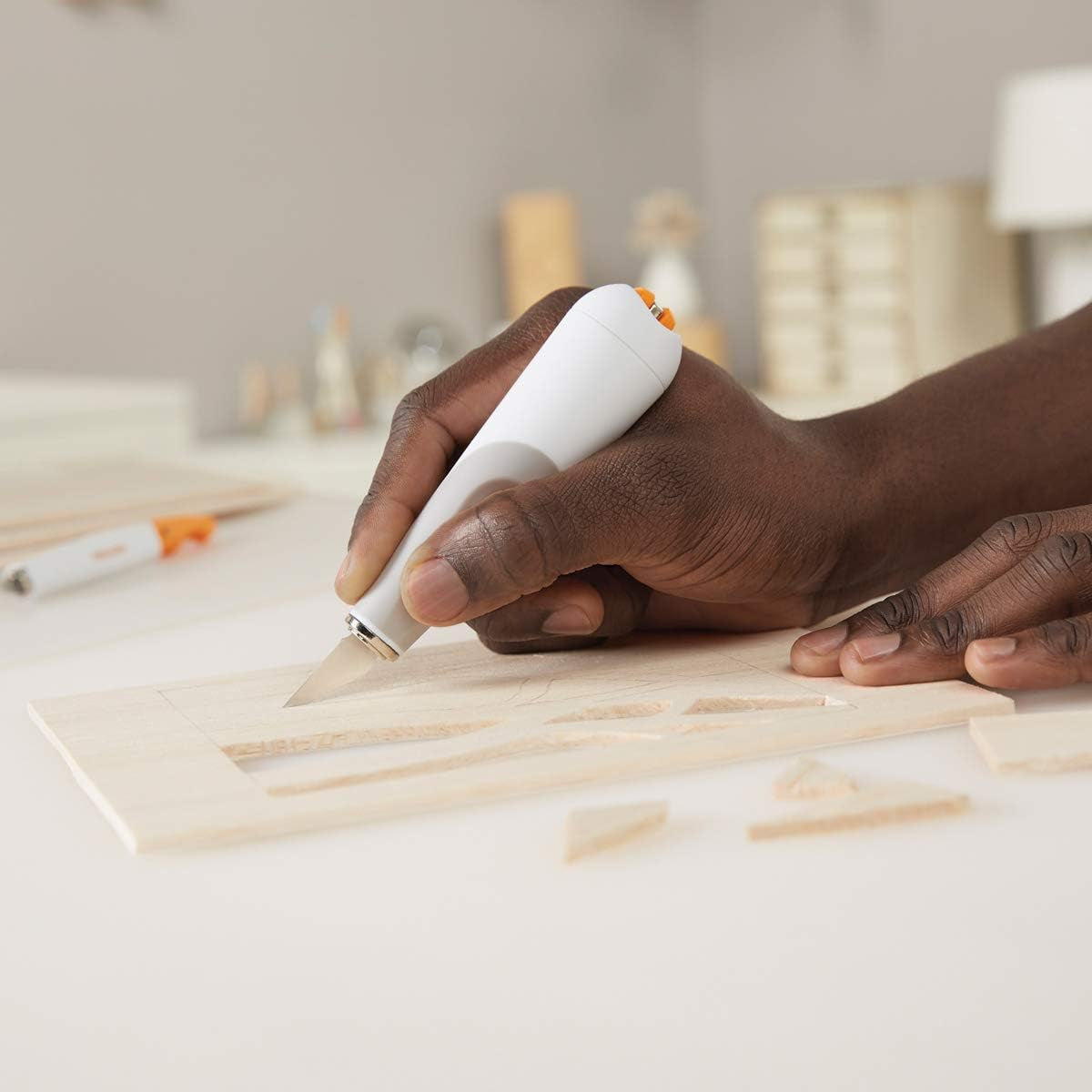 Crafts  Easy Change Detail Blade, Heavy Duty Knife W/#2, Multicolor