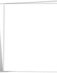 White Cardstock Scrapbook Paper 12X12 65Lb Card Stock – 25 Pack (Bright)