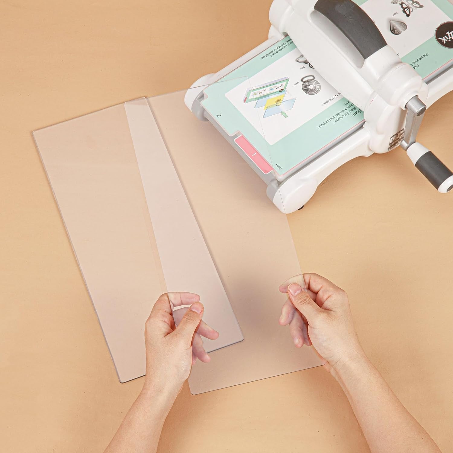 Extended Cutting Pads Compatible with Big Shot Die Cutting Machine, Transparent, 2 Counts