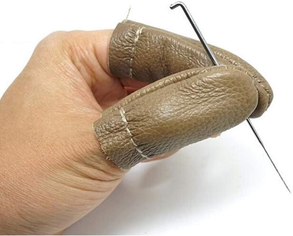 3 Pairs Needle Felting Finger Protector,Finger Guards for Hand Craft Hand Sewing