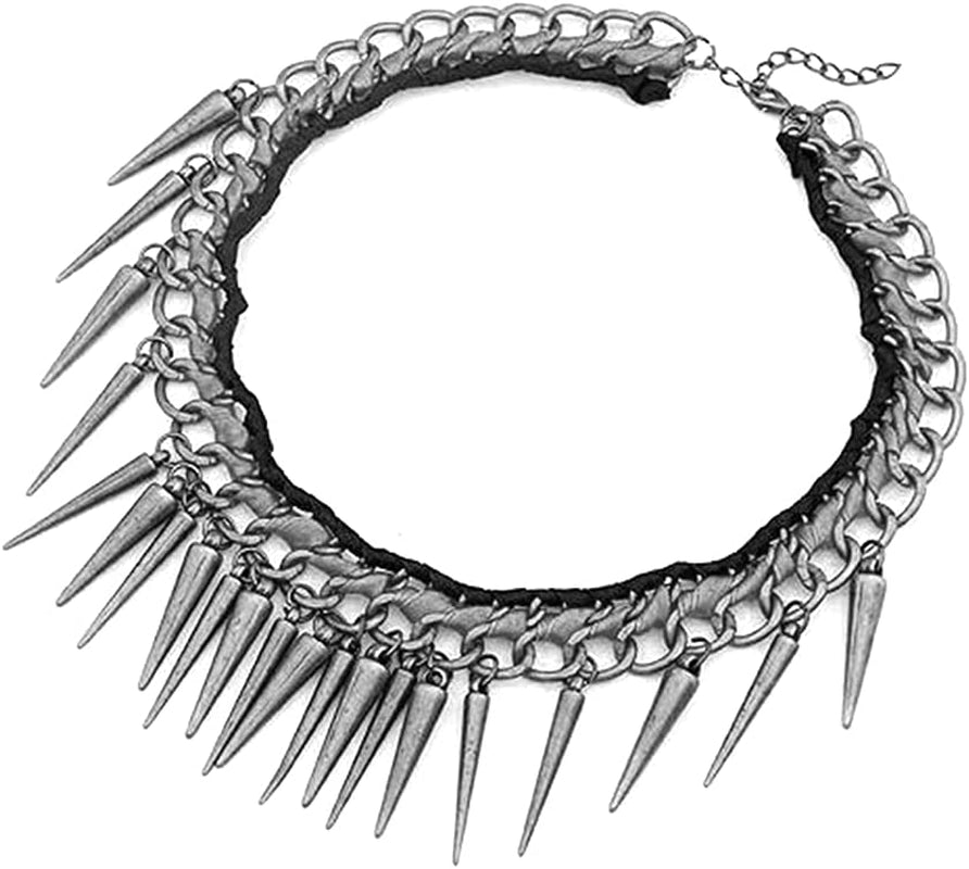 200 Sets Silver Cone Spikes Multiple Sizes Screw Back Studs Punk Rock Bullet Rivets for DIY Clothing Leather Craft