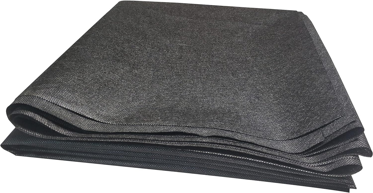 3 Yds. X 63 Ins. Upholstery Dust Cover Fabric Replacement, Non-Woven Black Cambric Fabric for under Cloth of Couches, Recliners, Loveseats, Chairs, Sofas or Mattresses Bottom Cover