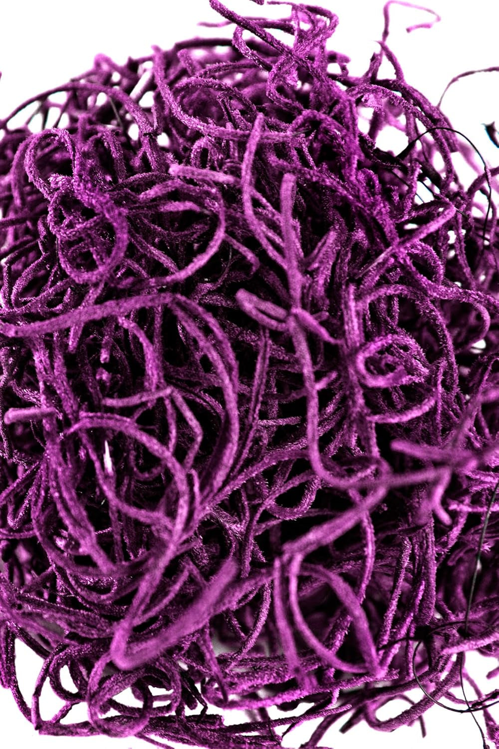 Super Moss 7 59834 8 26961 Spanish Moss Preserved, 120 In3 Bag (Appx. 4Oz), Violet