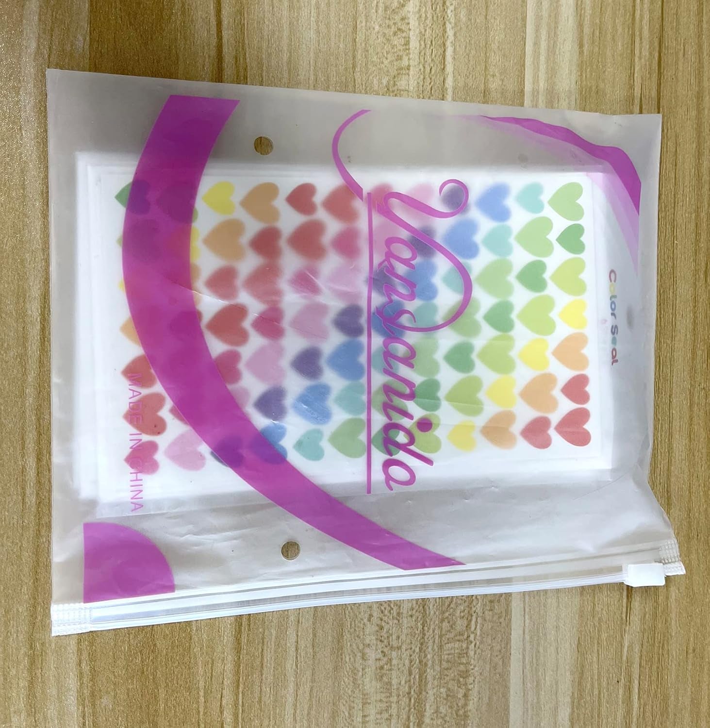 18 Sheets 1512 Pcs Colorful Dot Heart and Star Shape Self Adhesive Stickers, for Scrapbooking and Kid DIY Arts Crafts (Mixed Dots,Hearts,Stars, 18 Sheets)