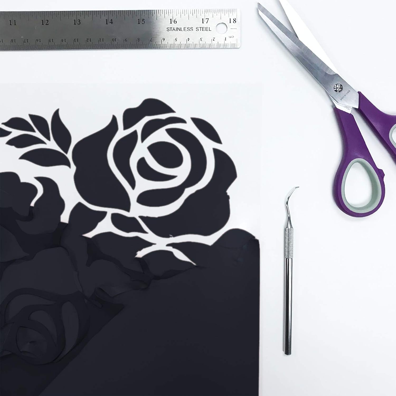 Easyweed Matte Navy Blue HTV 11.8"X1Yd Roll - Iron on Heat Transfer Vinyl