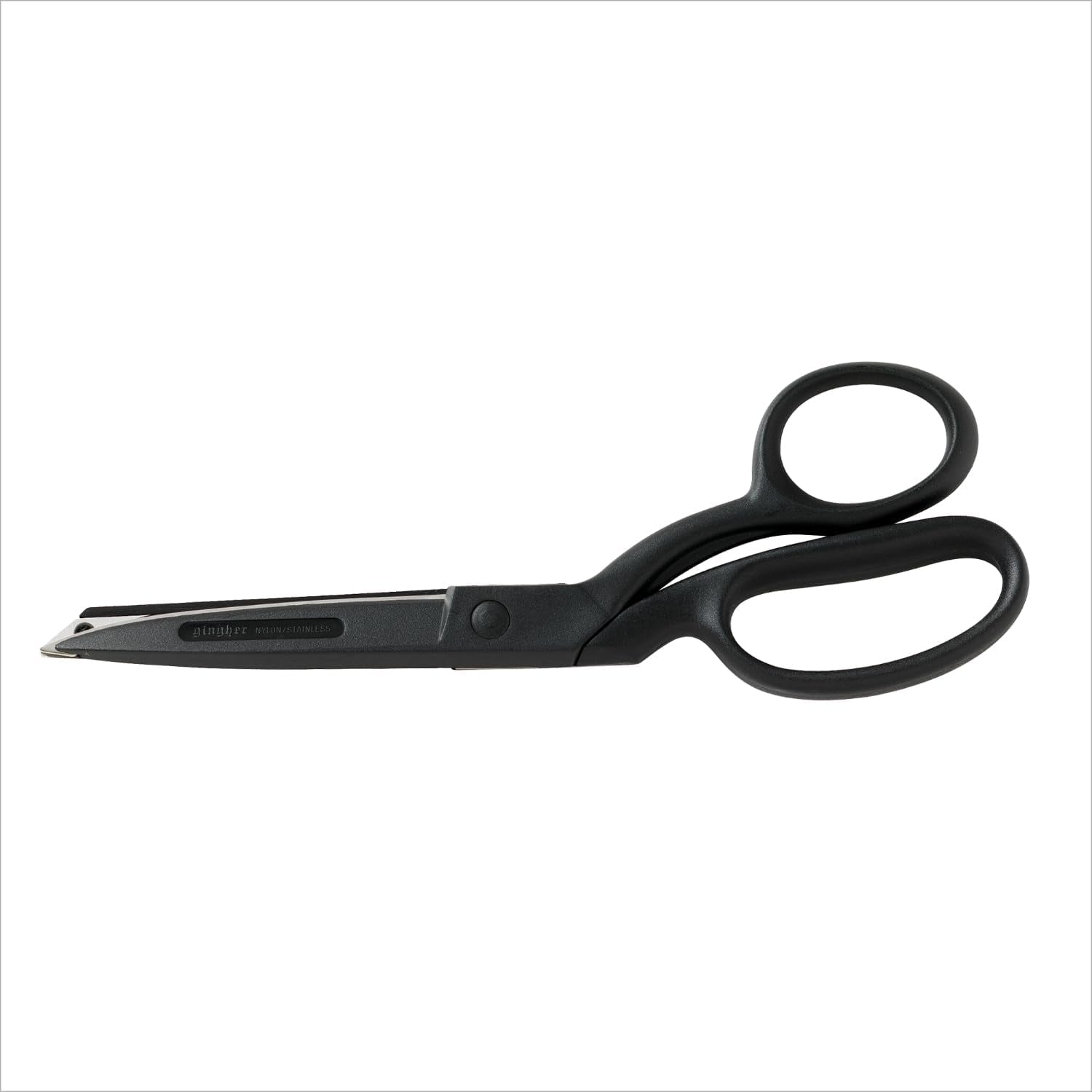 Featherweight Bent Handle Scissors - 8&quot; Stainless Steel Shears - Sharp Fabric Scissors - Black