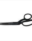 Featherweight Bent Handle Scissors - 8" Stainless Steel Shears - Sharp Fabric Scissors - Black