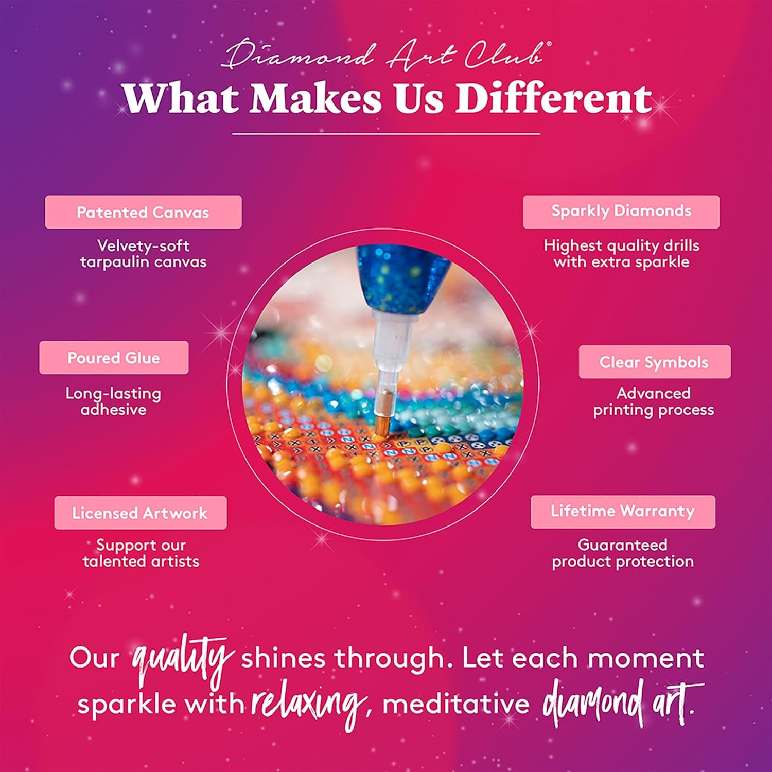 Earth to Snoopy Peanuts Diamond Painting Kit,13&quot; X 15&quot; (32.8 X 38.1 Cm)