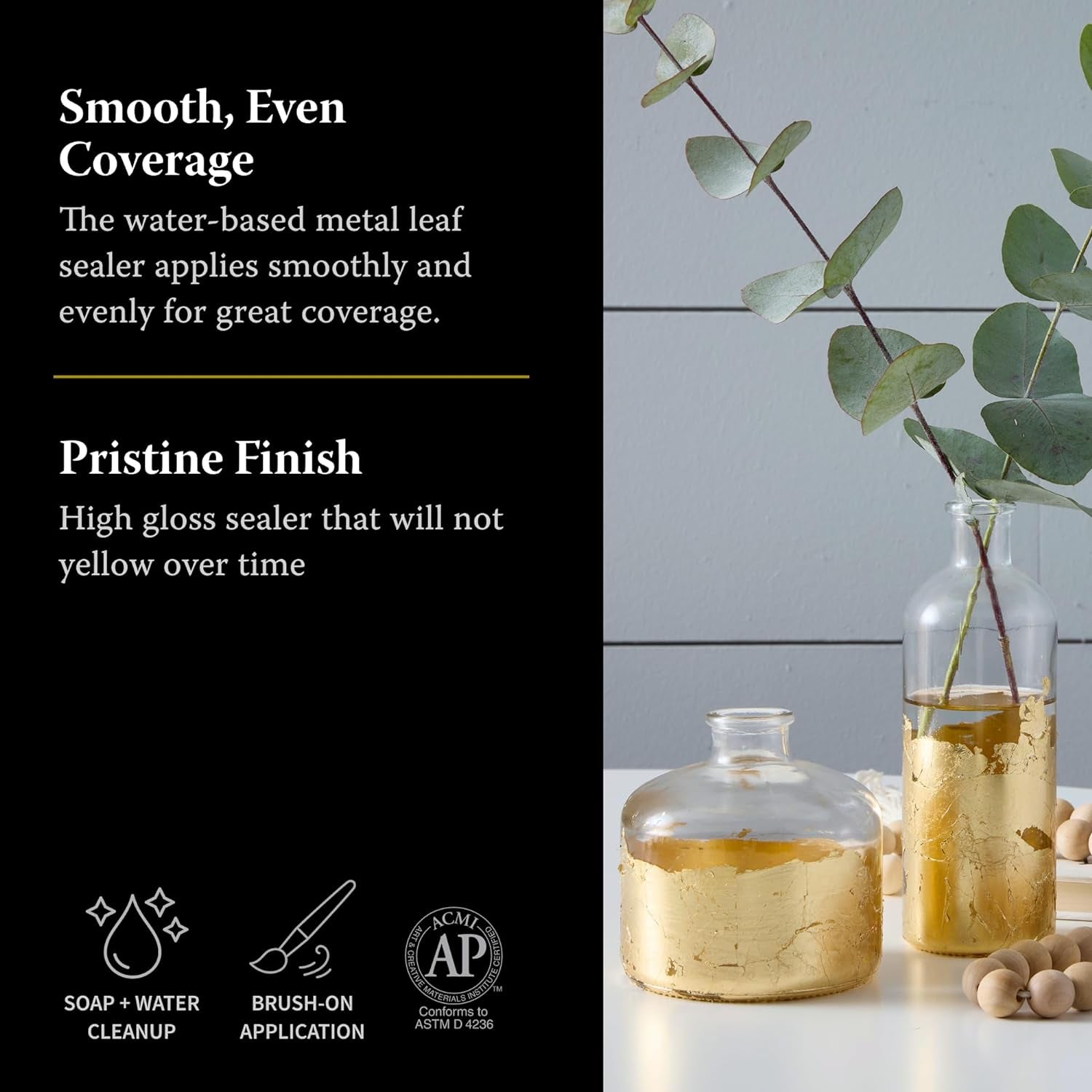 Mona Lisa Metal Leaf Sealer, 2 Oz