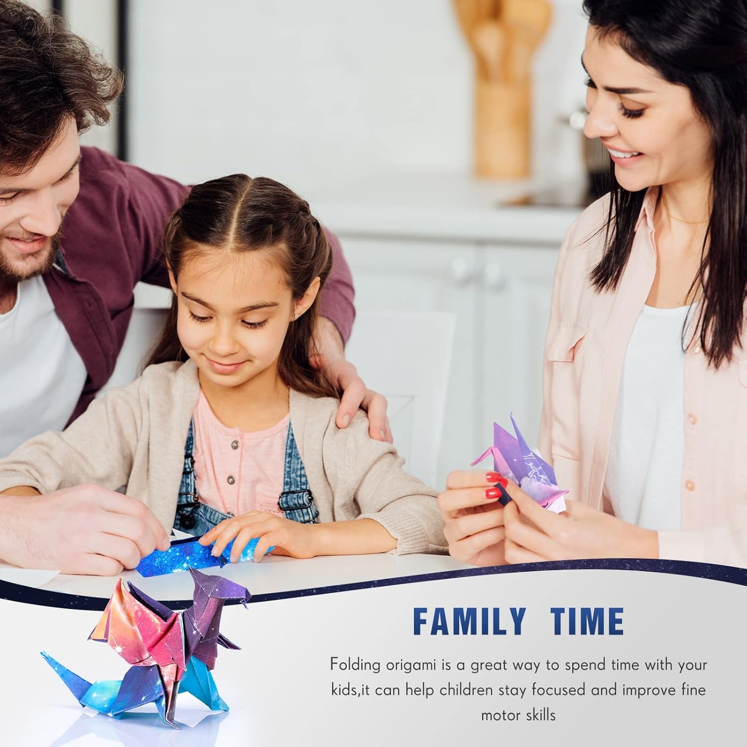 150 Sheets Double Sided Origami Paper Kit 6 X 6 Inch Beautiful Sky Scrapbook Paper Galaxy Outer Space Star Pattern Paper Easy Folding for Arts Crafts School Kids Teachers, 36 Designs (Vivid Style)