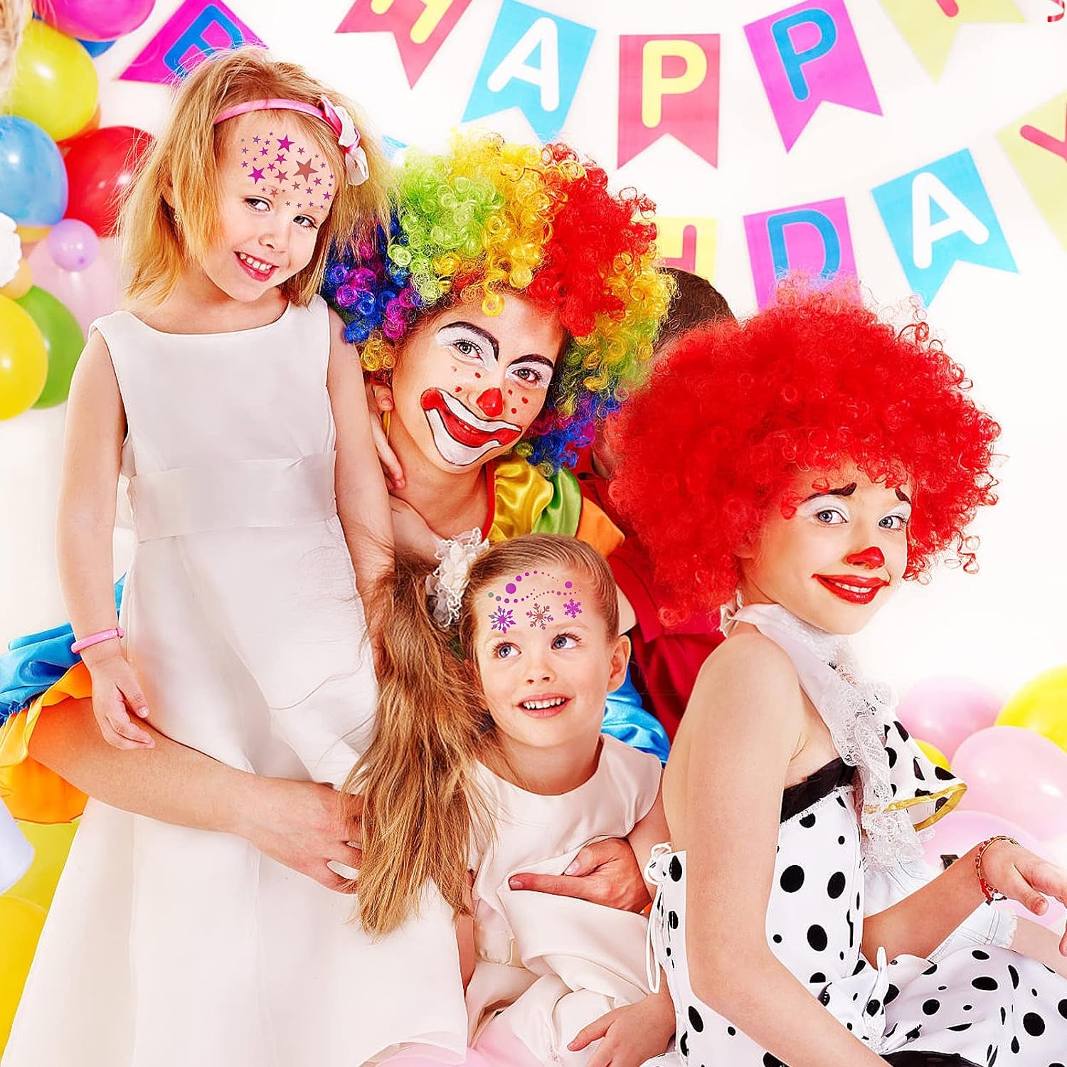 20 Pieces Face Paint Stencils, Reusable Body Painting Stencils Makeup Painting Templates Temporary Tattoos Stencils for Kids Halloween Holiday Party Makeup Body Art Painting