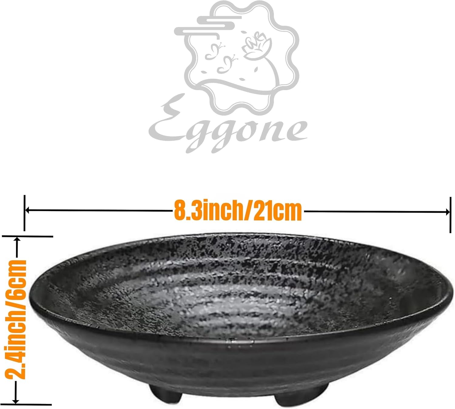 Japanese Ikebana Kit Floral Frog Flower Container with Kenzan Needle Straightening Tool (Large Tripod Bowl)