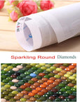 Christmas Diamond Painting Kits,Snowman Wreath Diamond Art Kit for Adults, Winter 5D Paint with Diamond Full Drill for Christmas,Wall Decor12X12