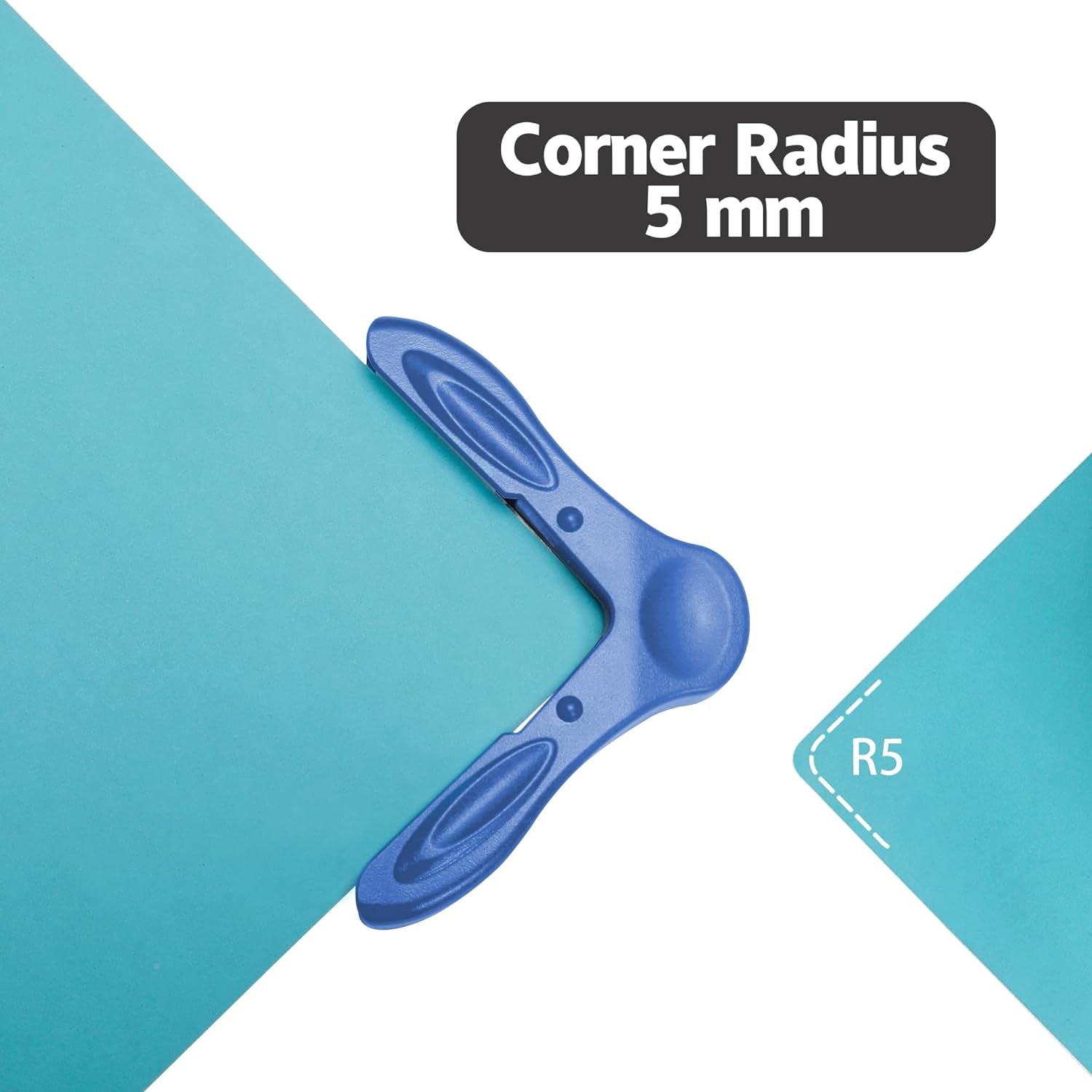Corner Rounder Punch 5 Mm, Blue