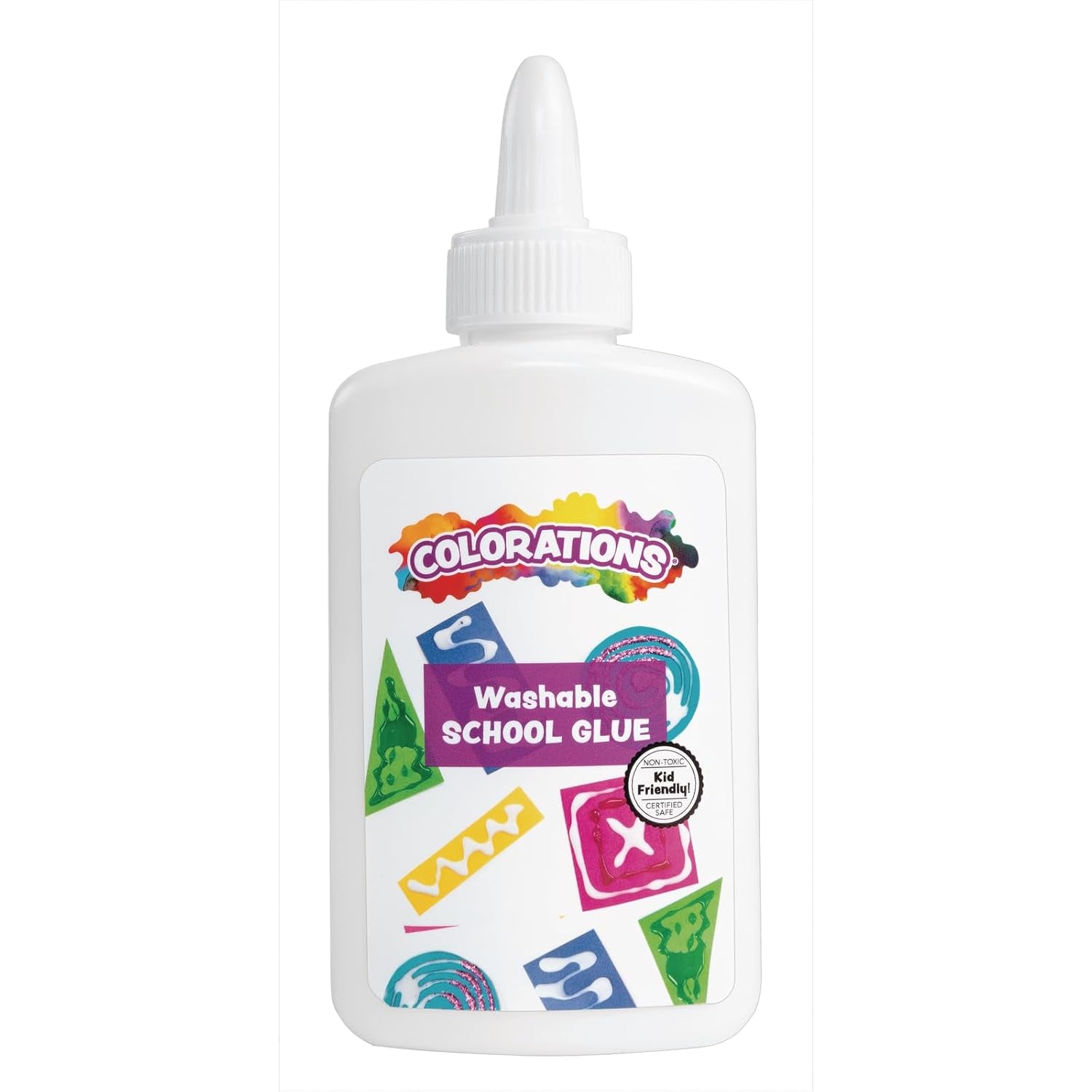 Washable School Glue, 4 Oz., Set of 12 (Item 