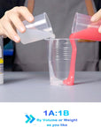 Silicone Mold Making Kit, Mold Making Silicone 20A Translucent 4.4 Lbs, Liquid Silicone for Mold Making 1:1 by Volume, Ideal for Casting Resin, Soap, Plaster, Wax Silicone Molds