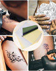 120 Sheets Tattoo Transfer Paper, Stencil Paper for Tattooing, 4 Layers Tattoo Transfer Paper for Tattoo Supplies, A4 Size