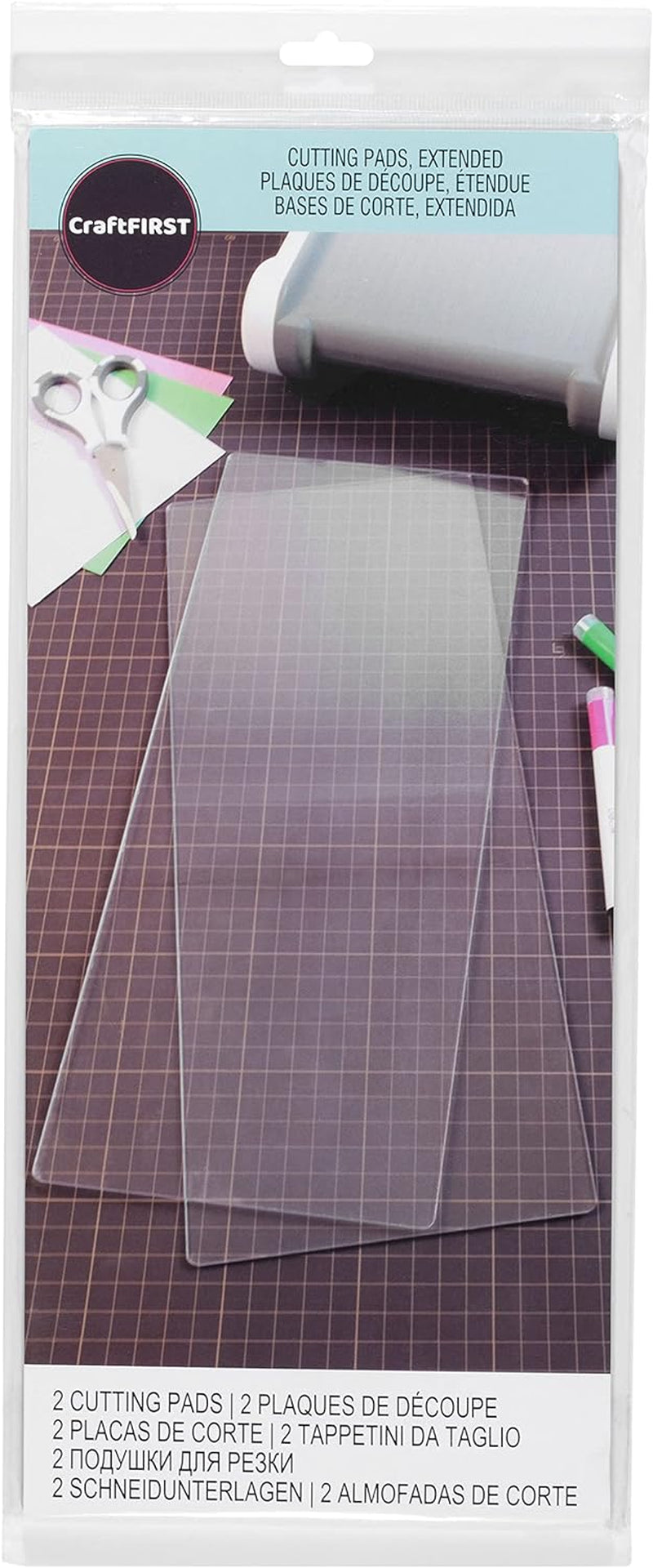 Extended Cutting Pads Compatible with Big Shot Die Cutting Machine, Transparent, 2 Counts