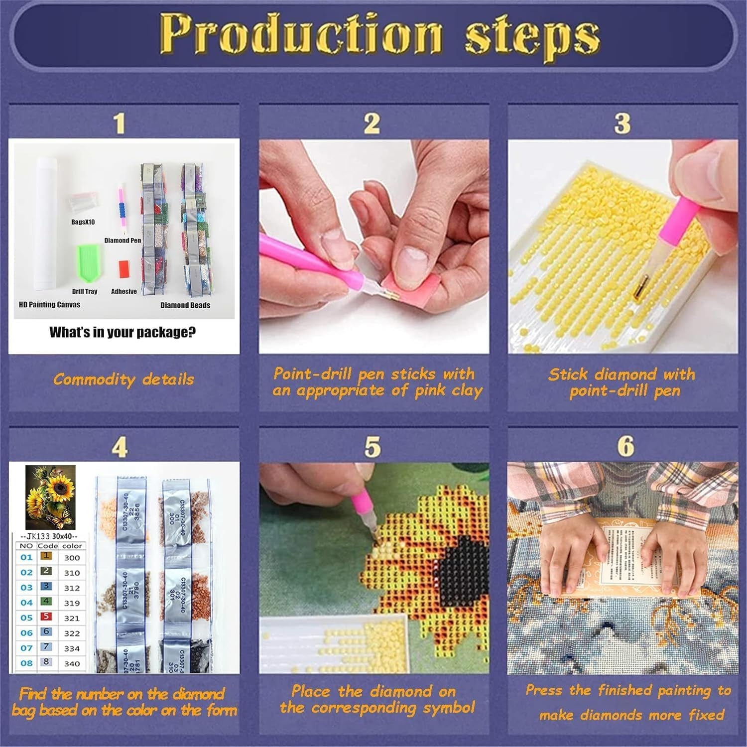 5D Diamond Painting Kits for Adults Beginners,Cross Flower Diamond Art Kit,Diy Full round Drill Diamond Dot Gem Art Kits for Adults,Home Wall Decor 11.8X11.8 Inch